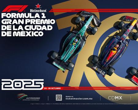 Boleto Fórmula 1 - Gran Premio de México