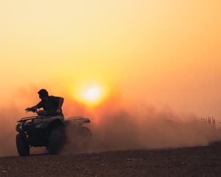 ATV Ride Tandem + Short Rafting by Desa Swing