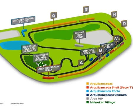 Formula 1 São Paulo tickets - 3 days - November 2026