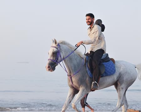 Horse Riding by the beach