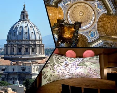 Pétros ení: Saint Peter’s Digital Experience + Basílica + Cúpula con ascensor