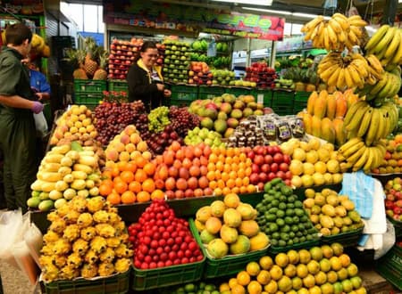 Tour al Mercado de Frutas Exóticas de Paloquemao con Cata