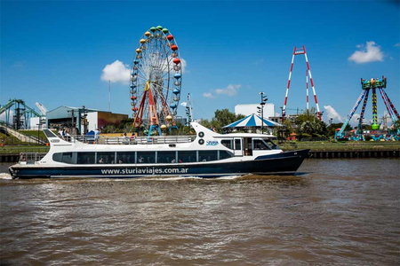 Paseo por Tigre en Autobús y por el Delta en Barco con Recogida y Almuerzo en Parrilla Hierro Nordelta