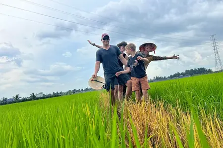 Tour di lusso del Delta del Mekong 1 giorno in bicicletta e lezioni di cucina-piccolo gruppo