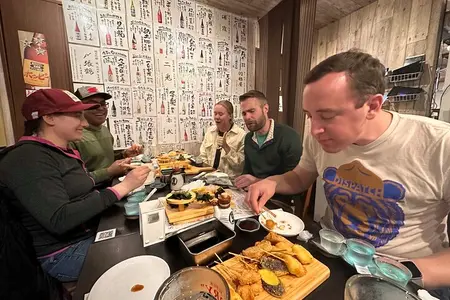 Best Deep Osaka Nighttime Food-n-Fun with Locals (6 or less!)