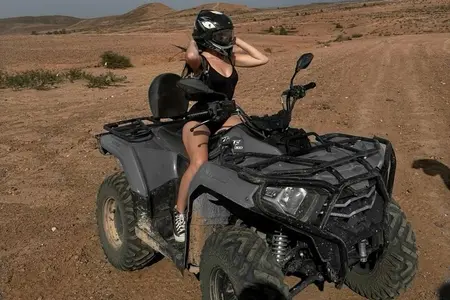 Marrakech: Quad & Camel Ride with Sunset, Dinner & Show