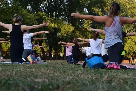 Outdoor Yoga Session in La Sabana