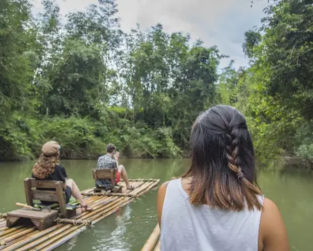 Khao Sok Bamboo Rafting