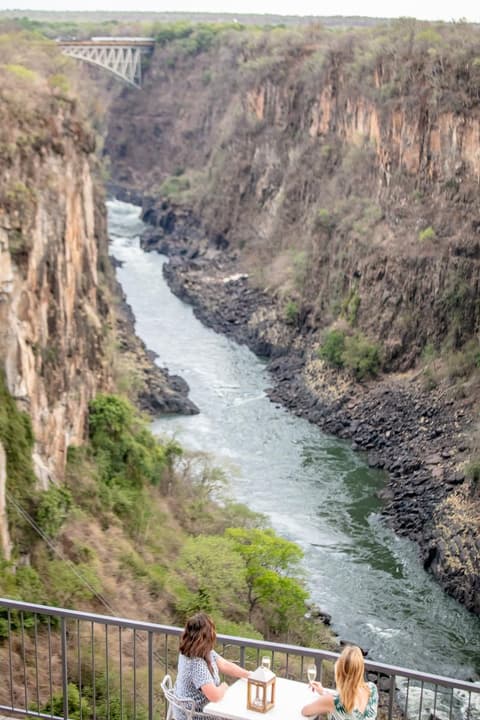 Wild Horizons: Vic Falls Classic - Tour of the Falls/Lunch at Lookout Cafe- Per Person - USD