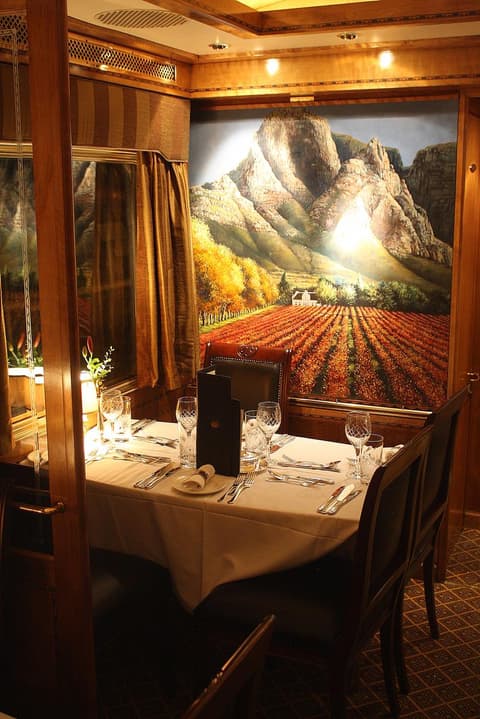 Transnet: The Blue Train Cape Town to Pretoria - Luxury
