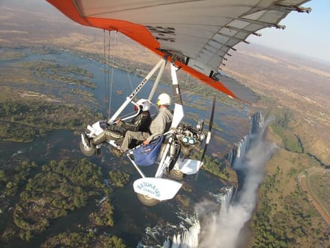 Wild Horizons: Microlight Flight - 25/30 Minutes (Zambia)