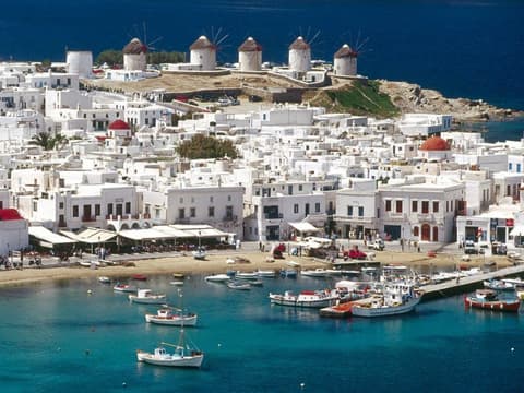 Athens, Mykonos & Santorini