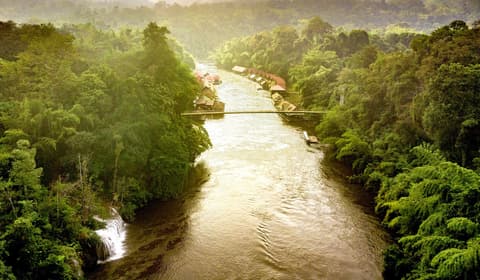 Il Fiume Kwai dall’alto corso alla foce