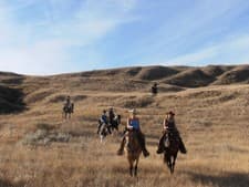 Canada: Saskatchewan - soggiorno equestre nella river valley