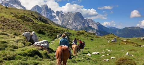 Italia, Trentino: Il lago di Nambino