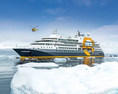 Antarctica by Helicopter: Crossing the Circle and the Peninsula