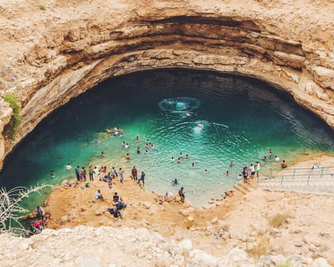 Private Kurztour "Magie der Wüste: Wahiba Sands Camp"