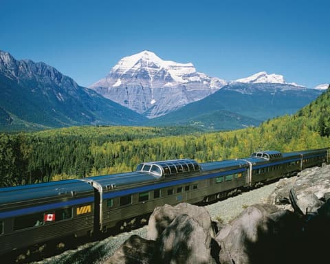 Rocosa en tren 8 días