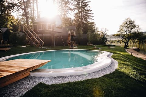 Luxury Glamping Chocolate Village, Outdoor Pool