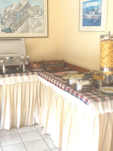 Aristoteles Hotel, Área de desayuno