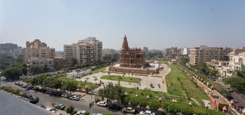 Baron Hotel Cairo, City view from property