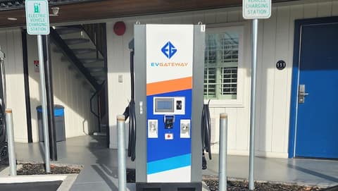 WAFER 450 Hotel, Electric vehicle charging station