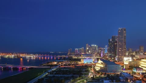 Hilton Miami Downtown, View from room