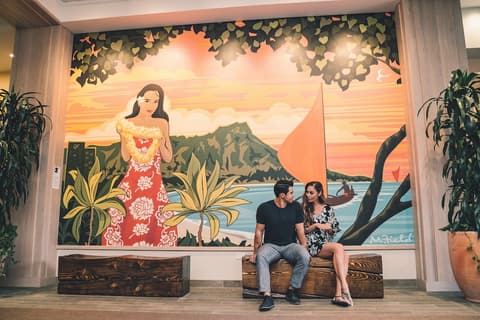 Queen Kapiolani Hotel, Lobby