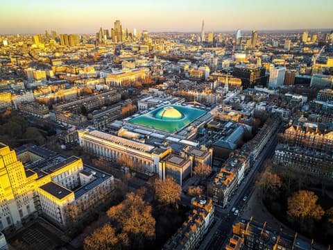 Thistle London Bloomsbury Park, Aerial view