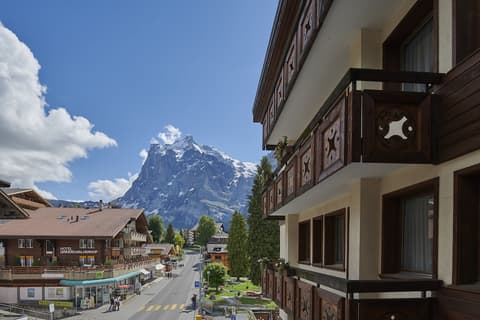 Hotel Spinne, View from room