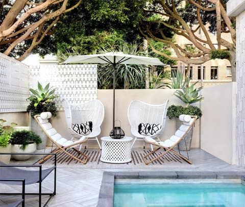 The Huntley Hotel, Outdoor spa tub