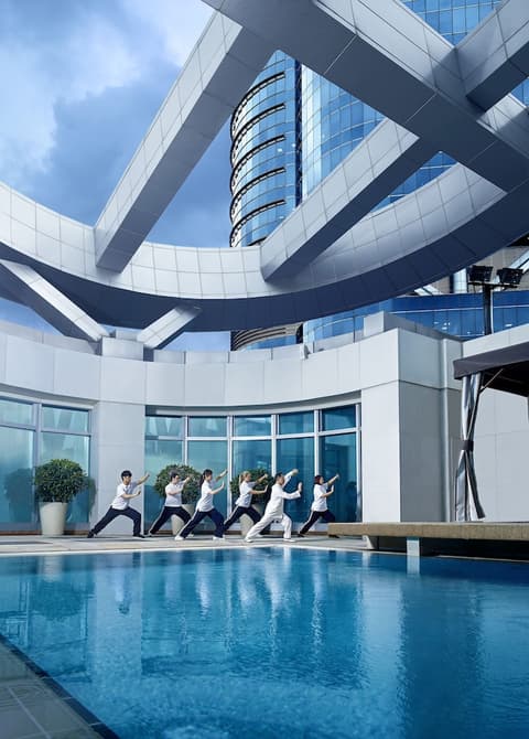 Cordis, Hong Kong, Outdoor pool