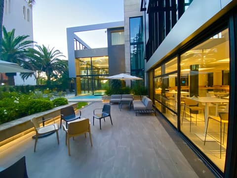 Hotel La Capilla, Terrace/patio