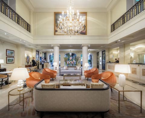 Hôtel Hermitage Monte-Carlo, Interior entrance