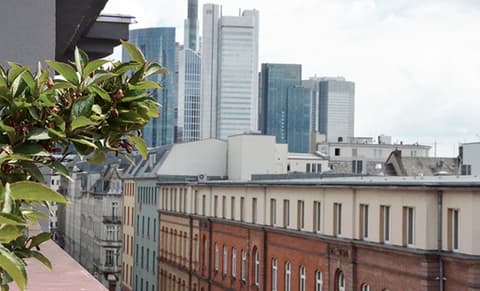 Bristol Hotel Frankfurt, View from room