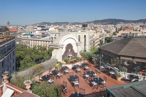 Hotel El Palace Barcelona, Rooftop terrace