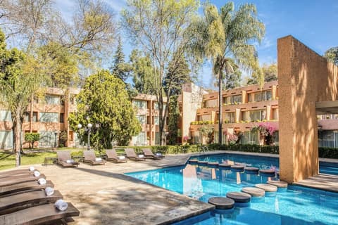 Marriott Puebla Hotel Meson del Angel, View from room