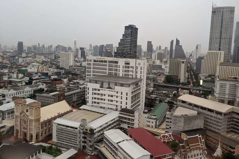Shangri-La Bangkok, View from room