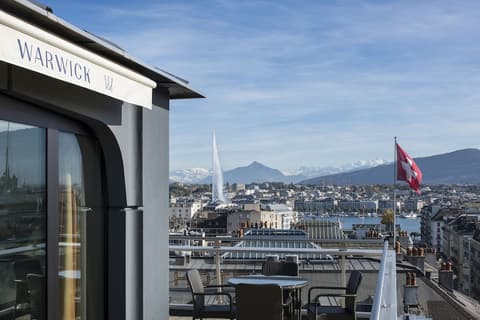 Warwick Geneva, View from room