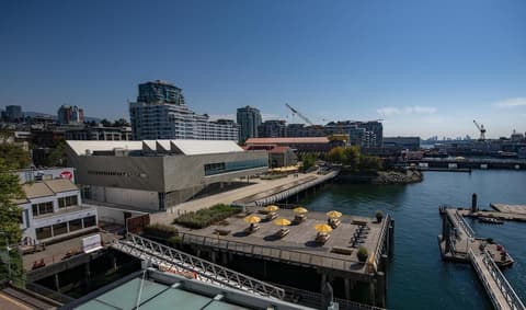 Coast Lonsdale Quay Hotel, View from room