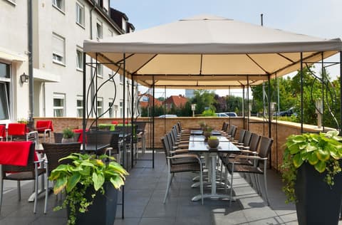 TRYP by Wyndham Lübeck Aquamarin, Terrace/patio