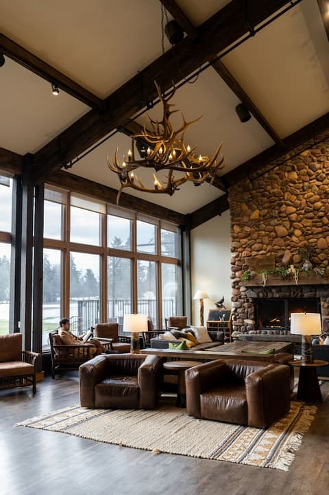 Grouse Mountain Lodge, Lobby
