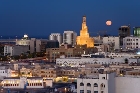 Treffen House Doha - Souq Waqif and next to Msheireb Metro Station, Balcony view