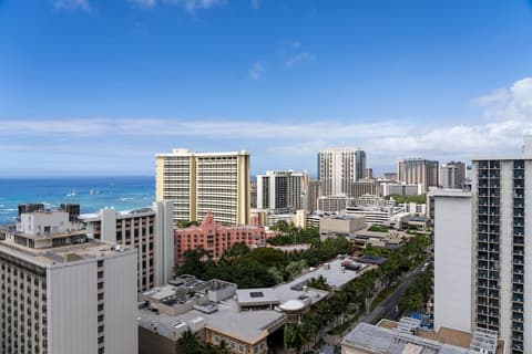 Sheraton Princess Kaiulani Waikiki Beach, View from room
