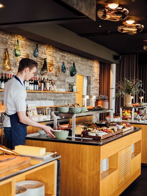 Hotel Føroyar, Breakfast buffet
