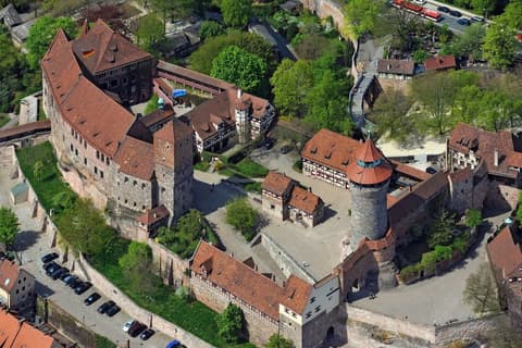 Dürer Hotel Nürnberg, Aerial view