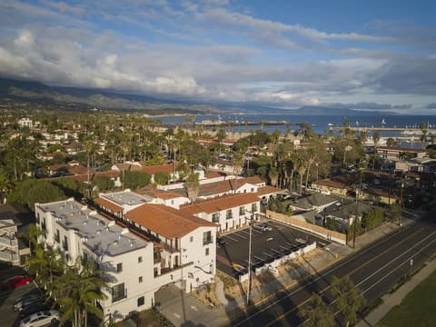 La Playa Inn, Aerial view