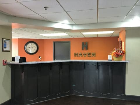 Haven Inn & Suites, Check-in/check-out kiosk