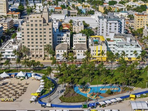 Hotel Ocean, Aerial view