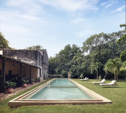 Hacienda Santa Rosa de Lima, Private pool